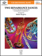 Two Renaissance Dances Concert Band sheet music cover